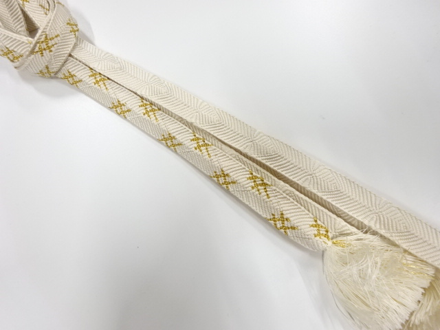 正絹　手組帯締め